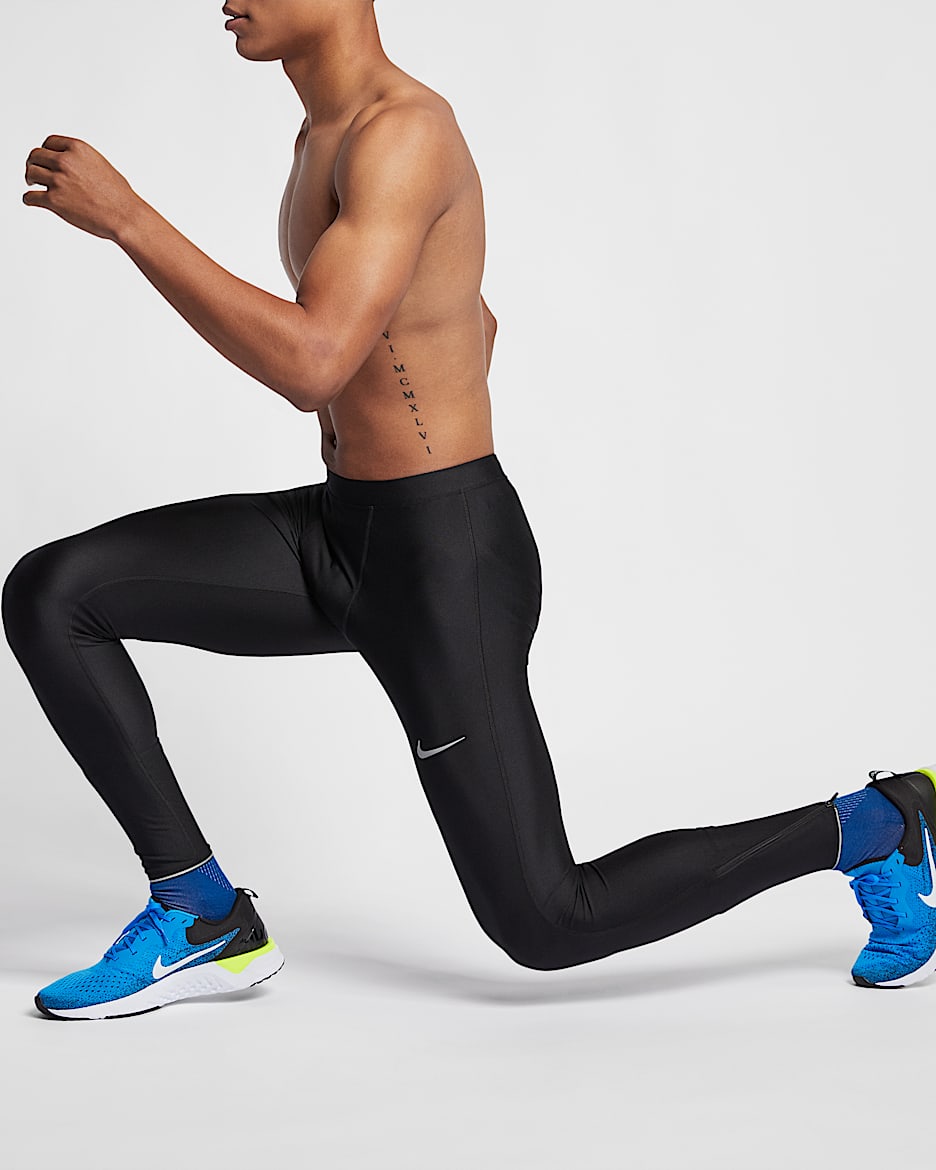Nike Men's Running Tights - Black