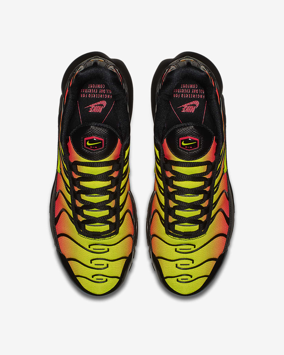 Chaussure Nike Air Max Plus TN SE pour Femme - Noir/Solar Red/Volt