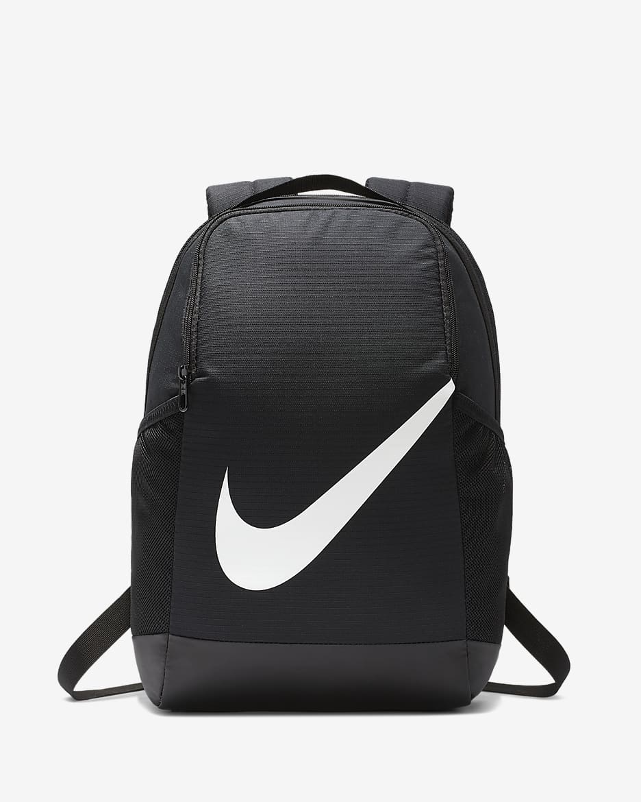 Nike Brasilia Kids' Backpack (18L) - Black/Black/White