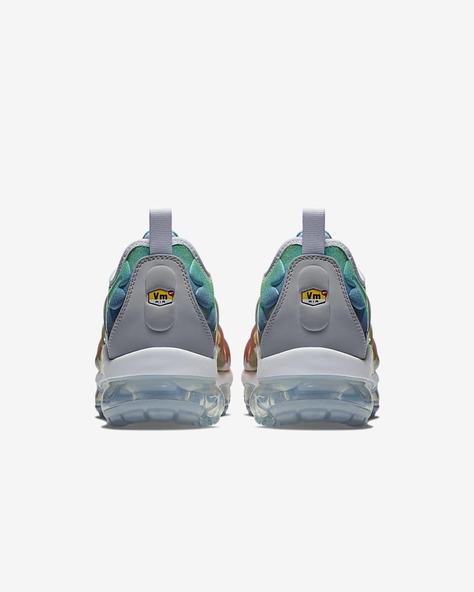 Tenis para hombre Nike Air VaporMax Plus - Blanco/Verde Neptuno/Amarillo dinámico/Blanco