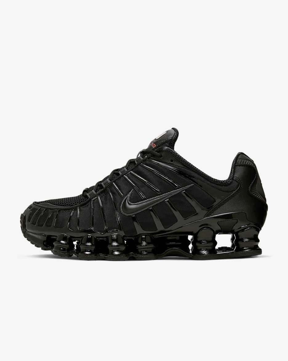 Nike Shox TL Men's Shoes - Black/Metallic Hematite/Max Orange/Black