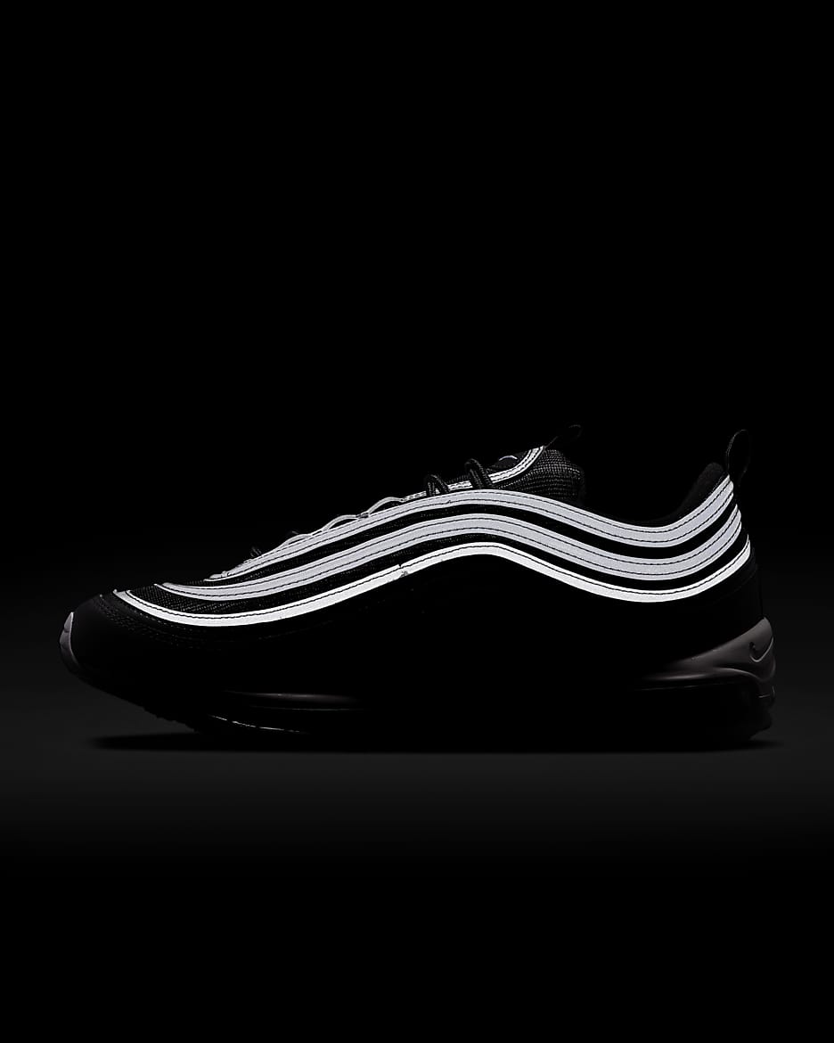 Pánská bota Nike Air Max 97 - Černá/Bílá