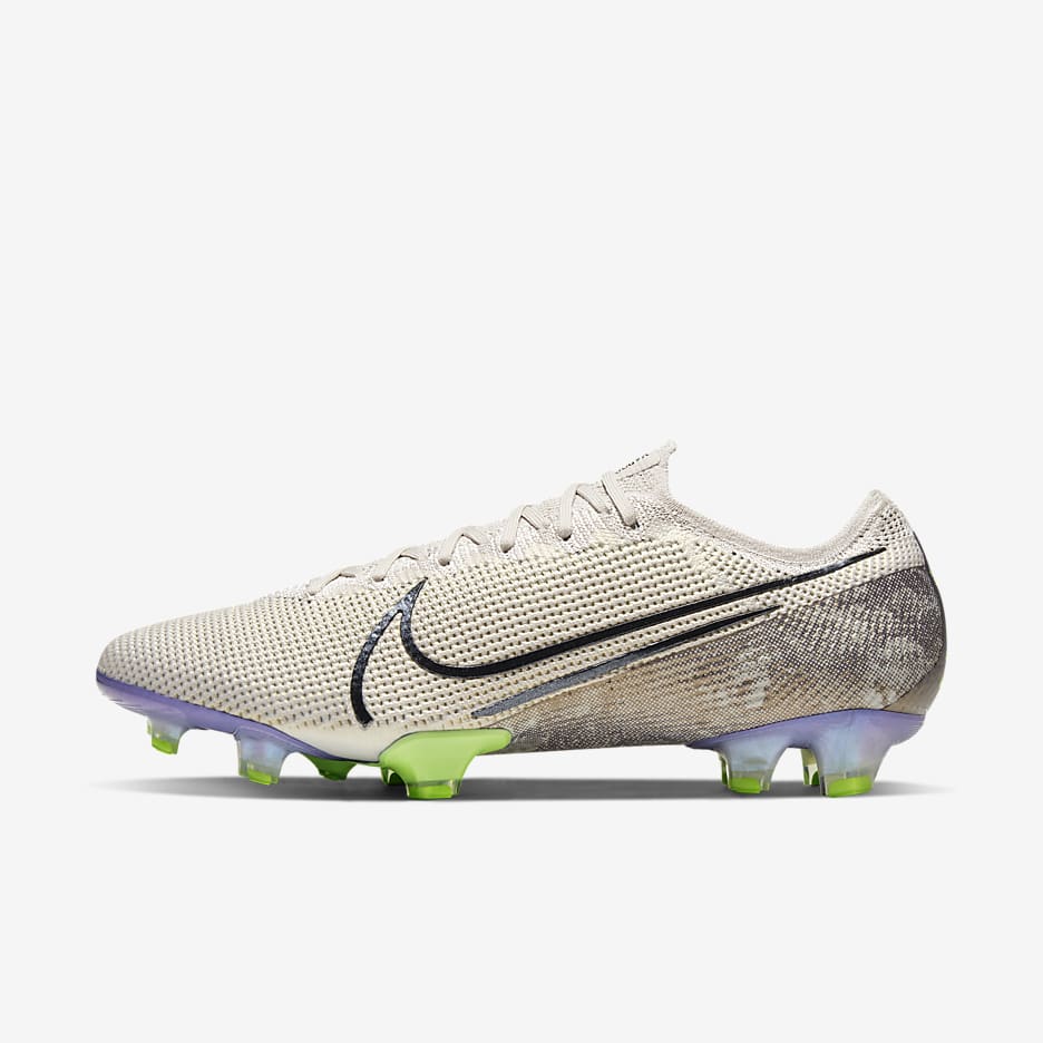 Nike Mercurial Vapor 13 Elite FG Firm-Ground Football Boot - Desert Sand/Psychic Purple/Electric Green/Black