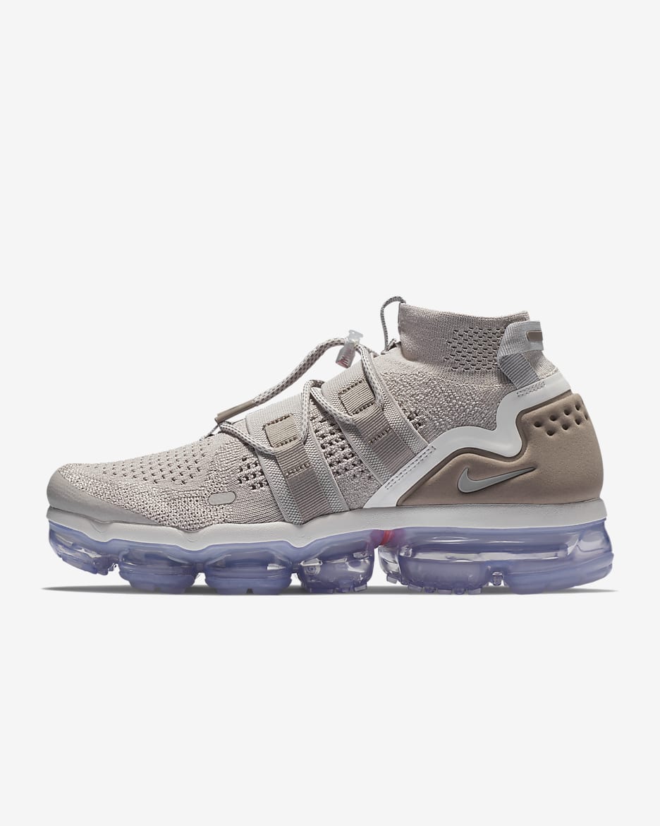 Nike Air VaporMax Flyknit Utility Shoe - Moon Particle/Persian Violet/Moon Particle