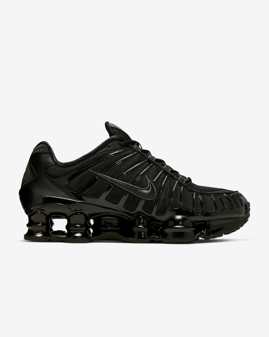 Nike Shox TL Men's Shoes - Black/Metallic Hematite/Max Orange/Black