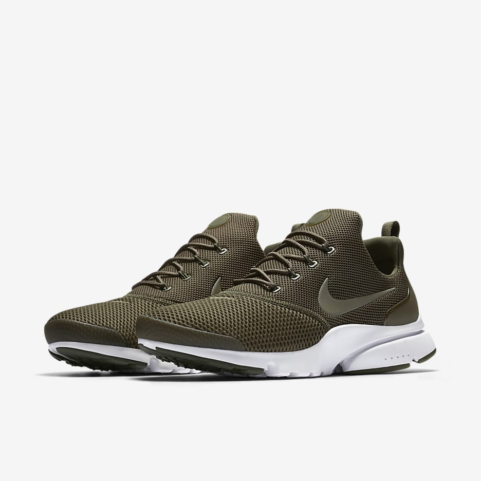 Nike Presto Fly Men's Shoe - Medium Olive/White/Medium Olive