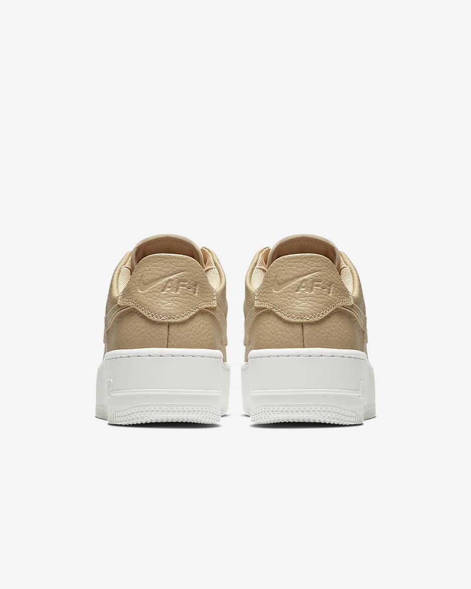 Chaussure Nike Air Force 1 Sage Low pour Femme - Desert Ore/Blanc/Desert Ore