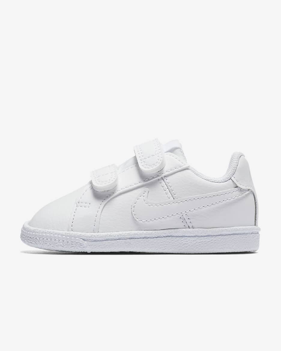 Calzado para bebé e infantil Nike Court Royale - Blanco/Blanco/Blanco/Blanco