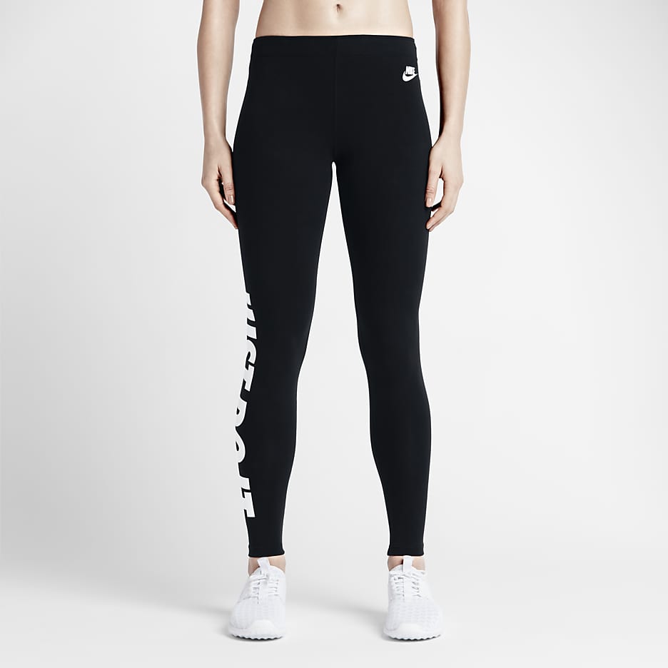 Nike Sportswear Leg-A-See Women's Leggings - Black/White