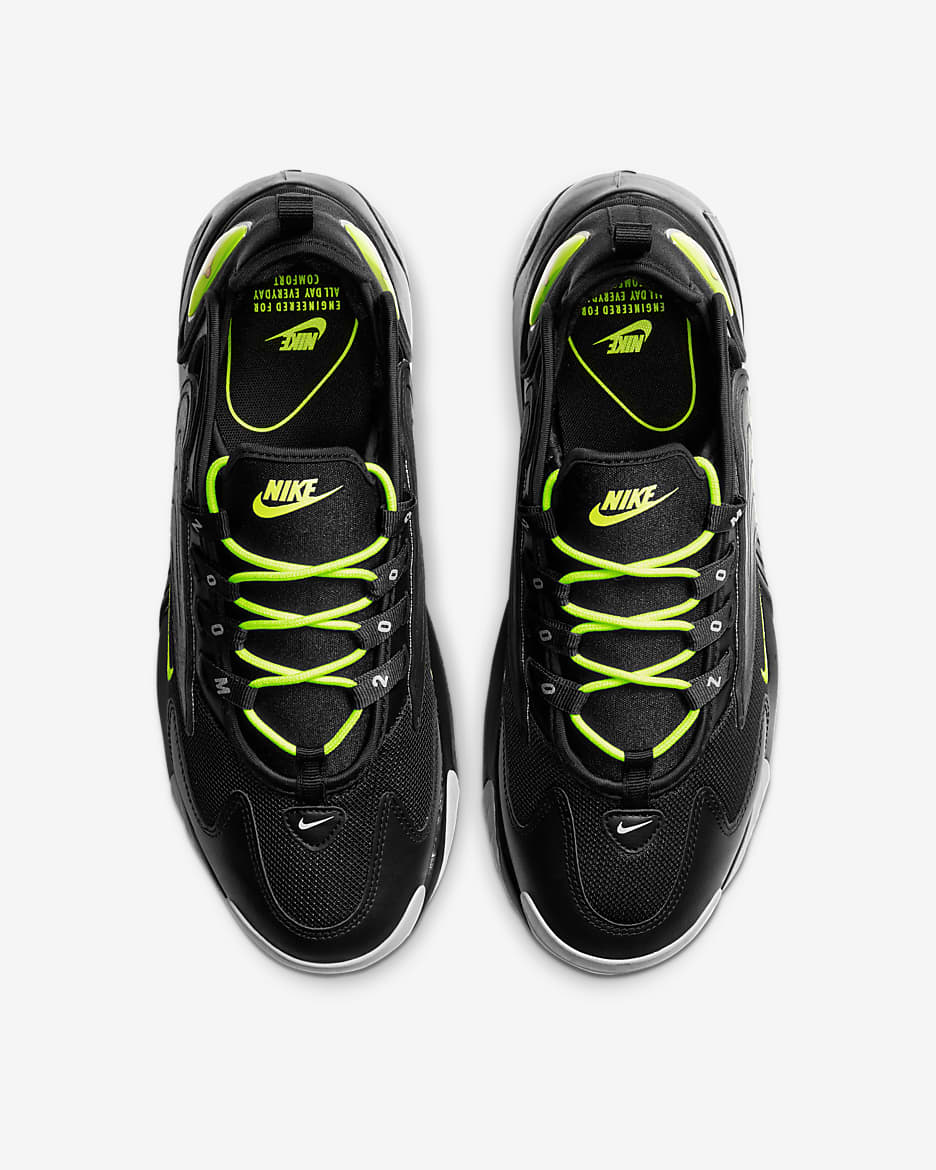 Buty męskie Nike Zoom 2K - Czerń/Anthracite/Wolf Grey/Volt