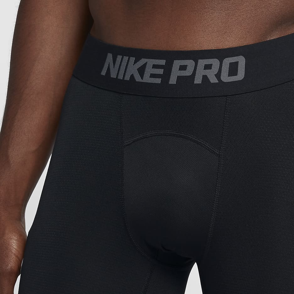 Tights da basket a 3/4 Nike Pro Dri-FIT - Uomo - Nero/Nero