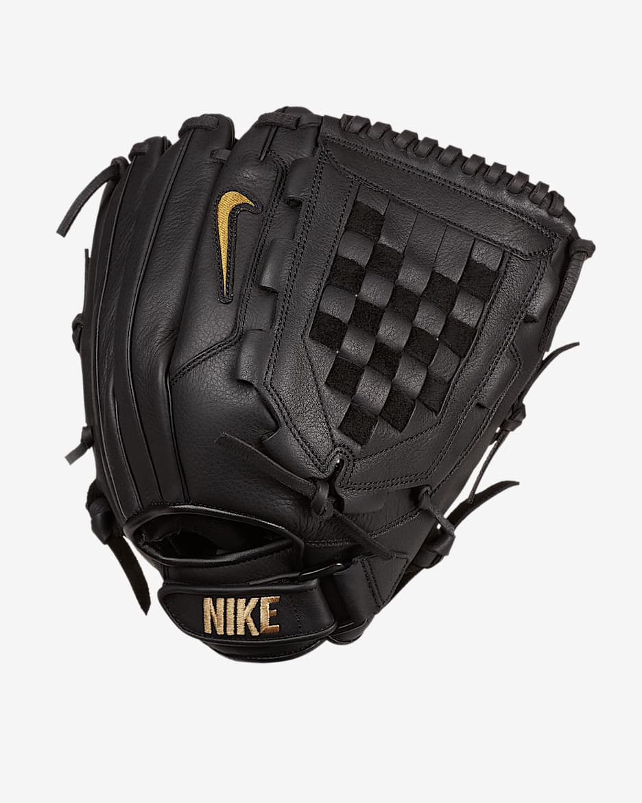Guantes de bateo para softball Nike Hyperdiamond Edge - Negro