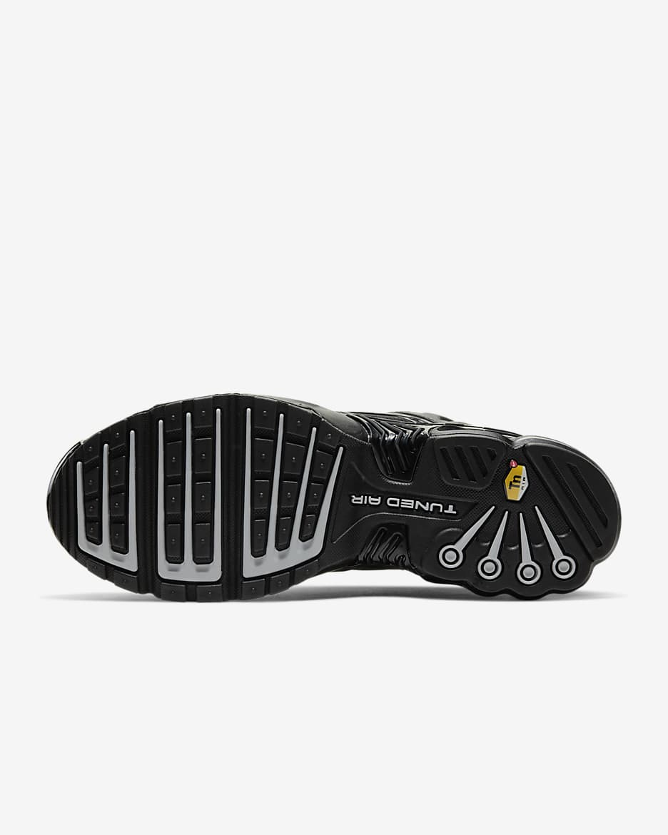 Sapatilhas Nike Air Max Plus III para homem - Preto/Preto/Cinzento Wolf