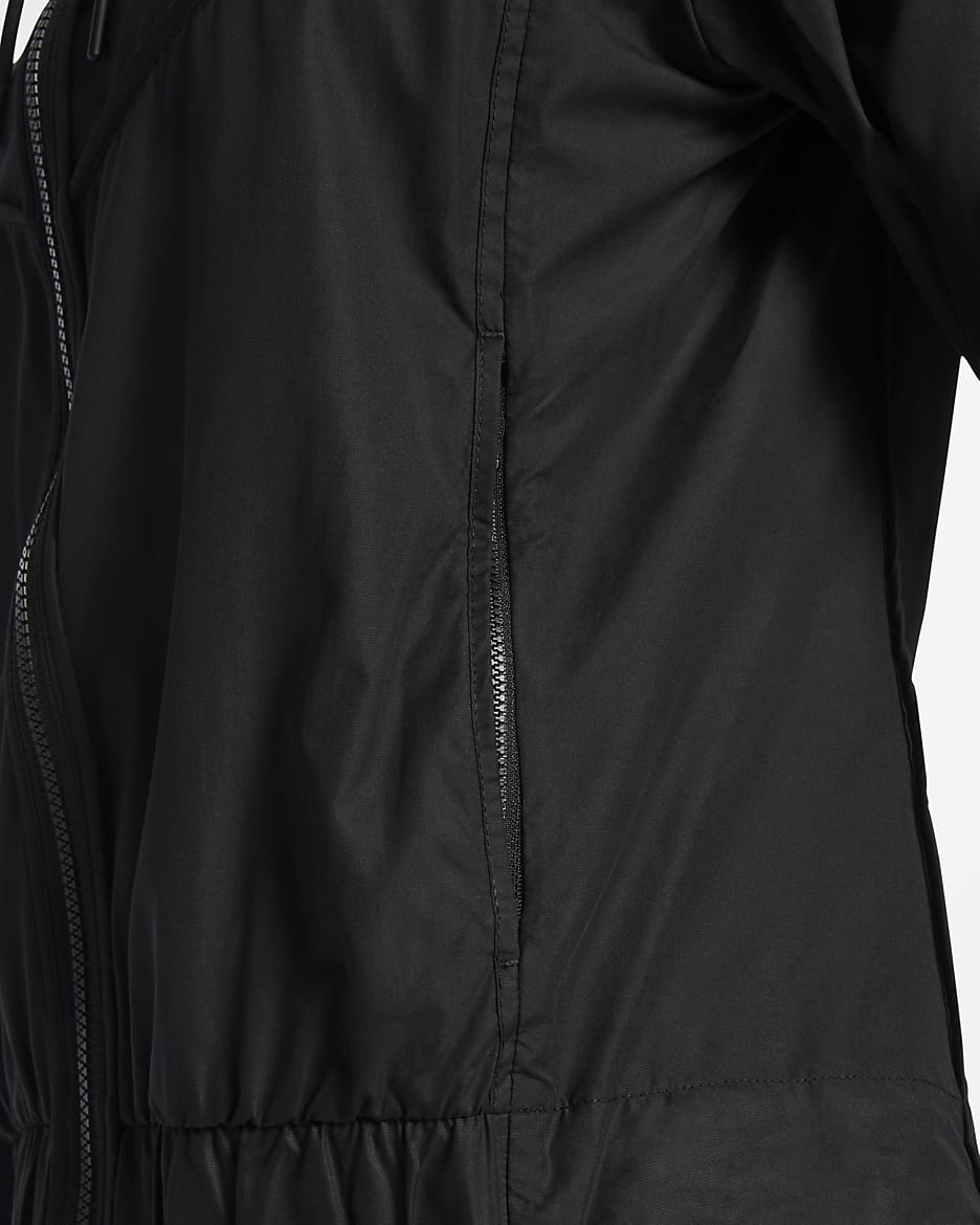 Coupe-vent tissé Nike Sportswear Windrunner pour Femme - Noir/Noir/Noir