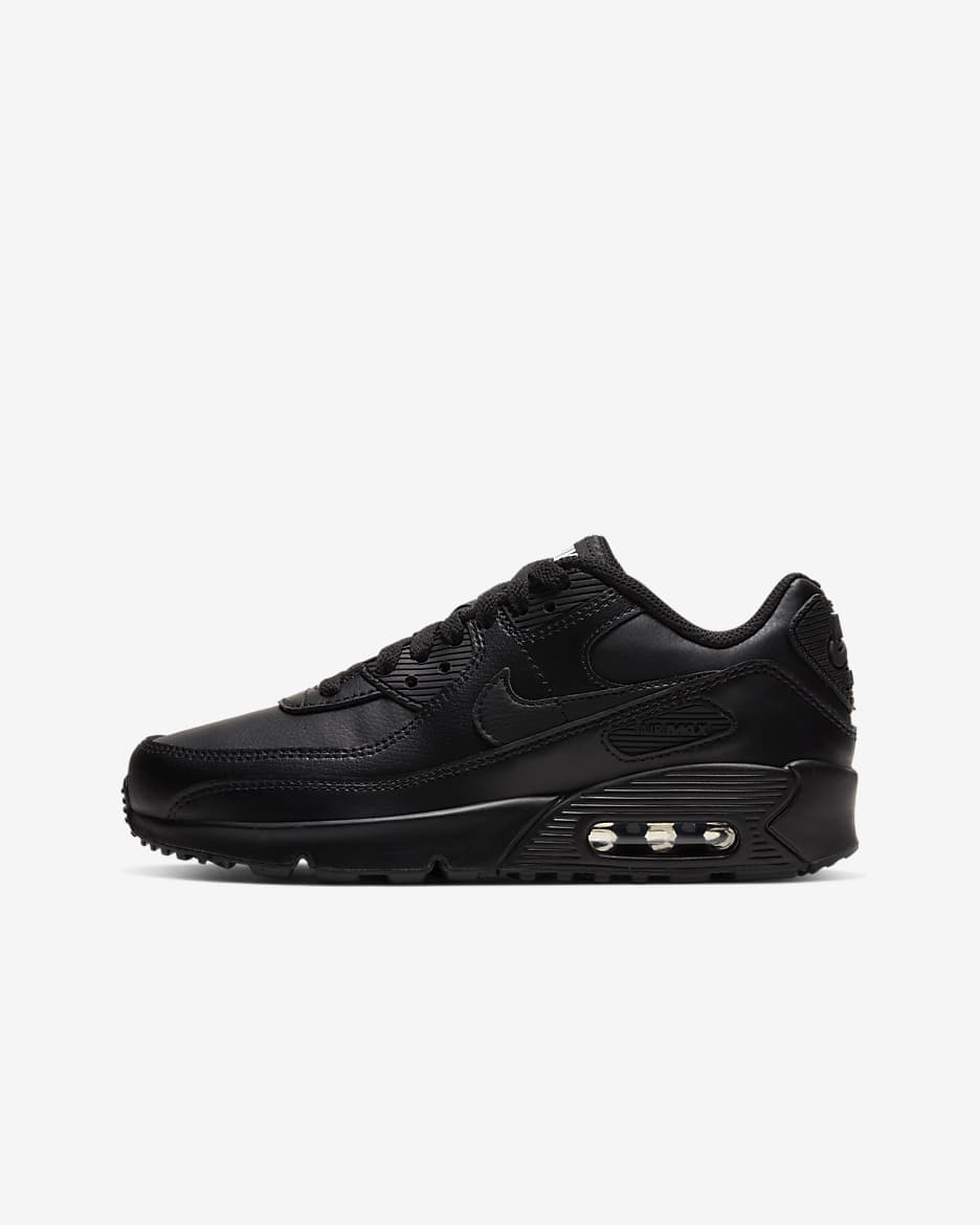 Nike Air Max 90 LTR Schuh für ältere Kinder - Schwarz/Schwarz/Weiß/Schwarz