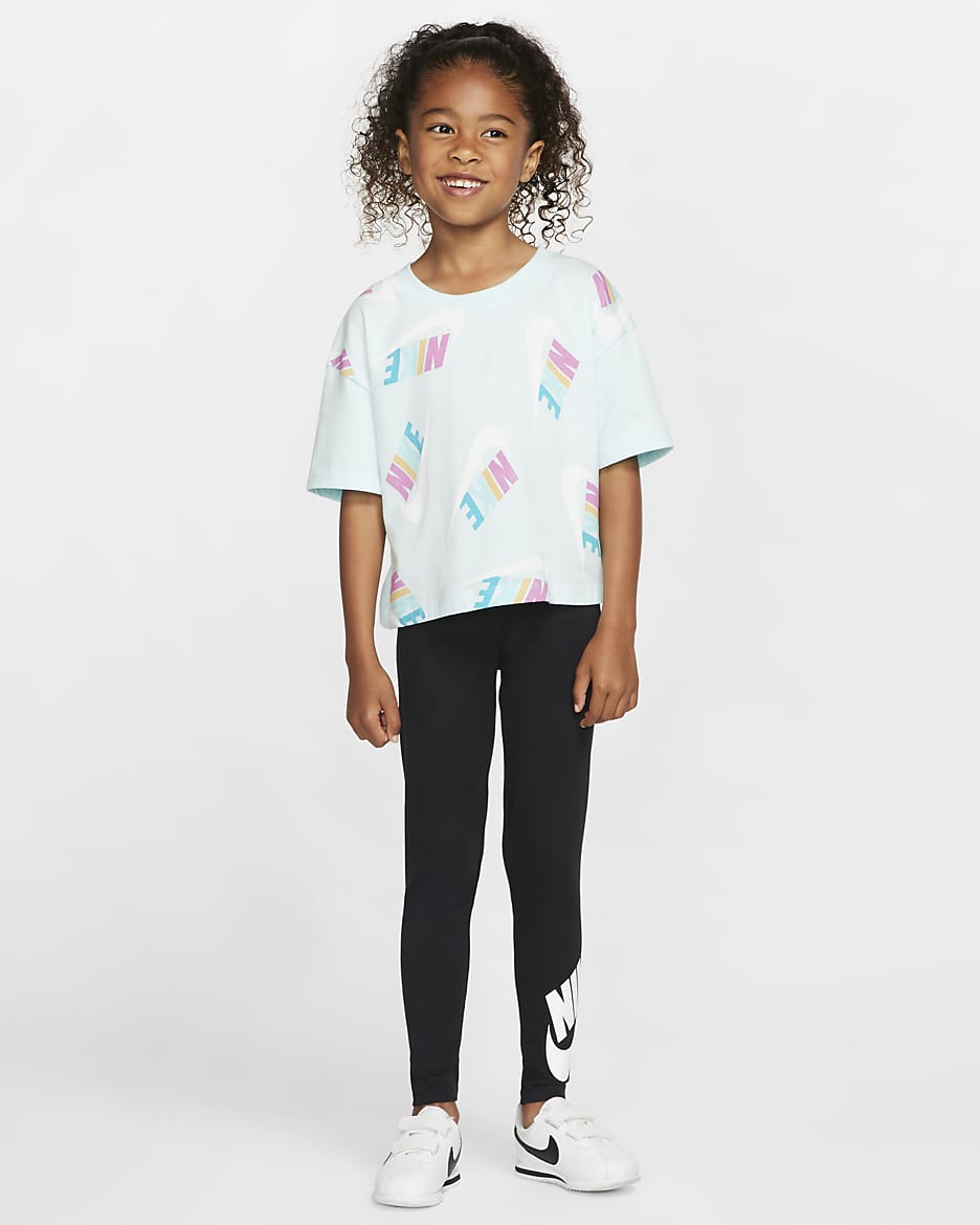 Nike Sportswear Legging voor kleuters - Zwart