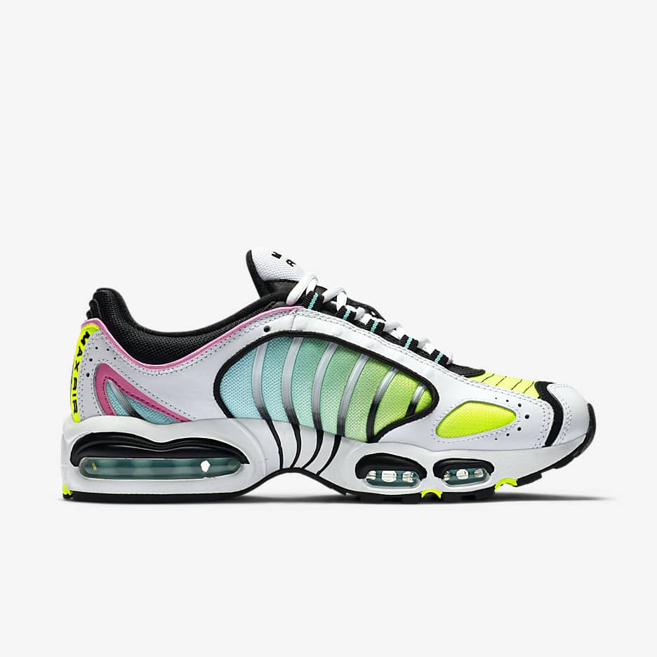 Nike Air Max Tailwind IV Men's Shoe - White/China Rose/Aurora Green/Black