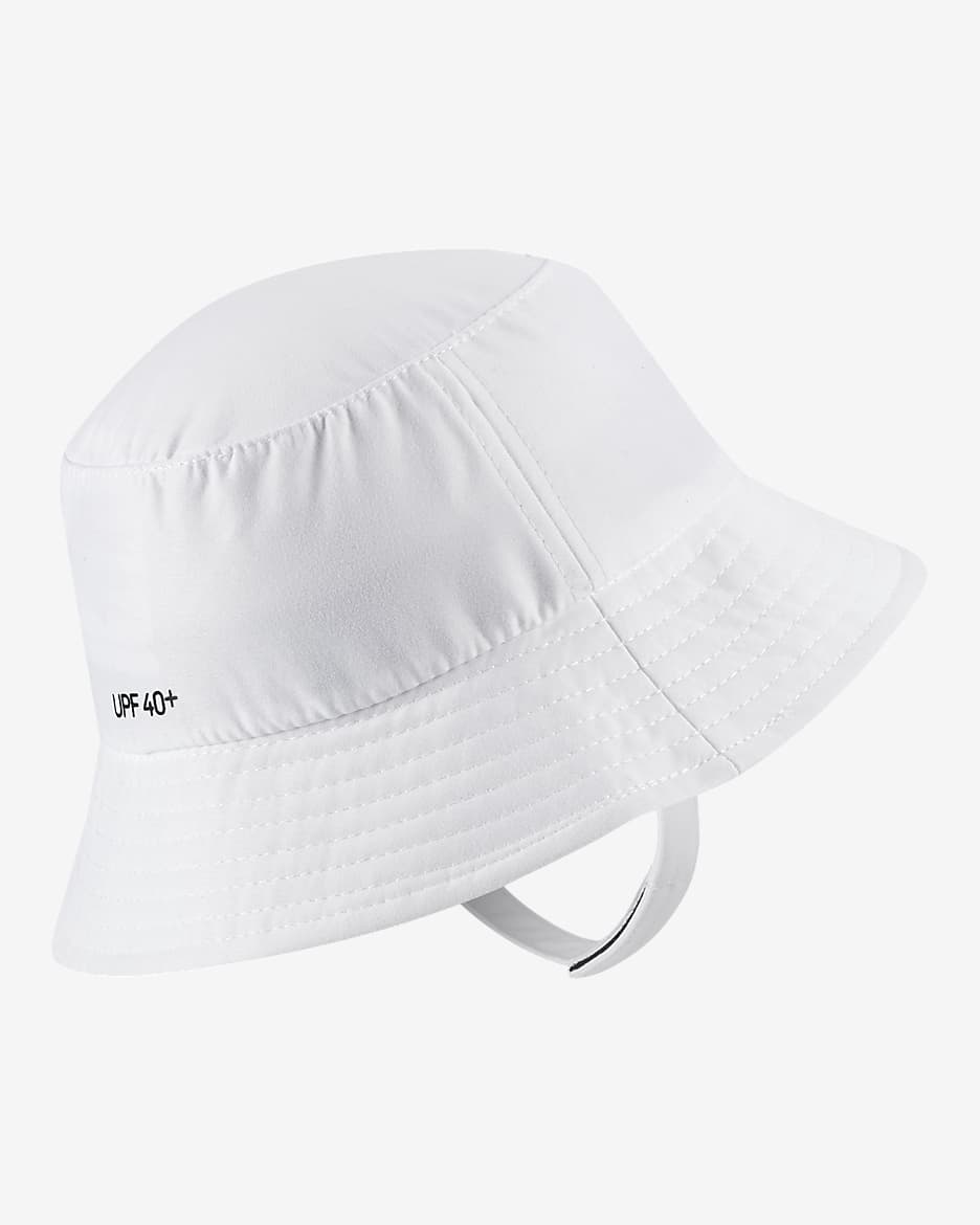 Nike UPF 40+ Bucket Hat Baby (12-24M) Hat - White