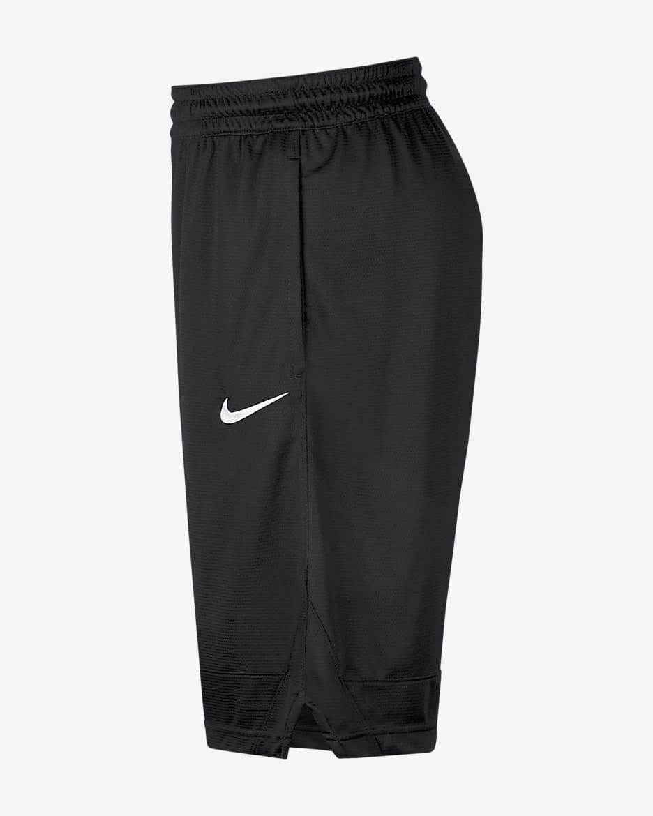 Nike Dri-FIT Icon Men's Basketball Shorts - Black/Black/White