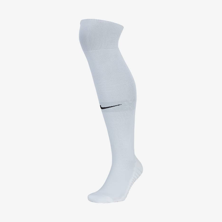 Nike Squad Over-the-Calf-Fußballsocken - Weiß/Pure Platinum/Schwarz