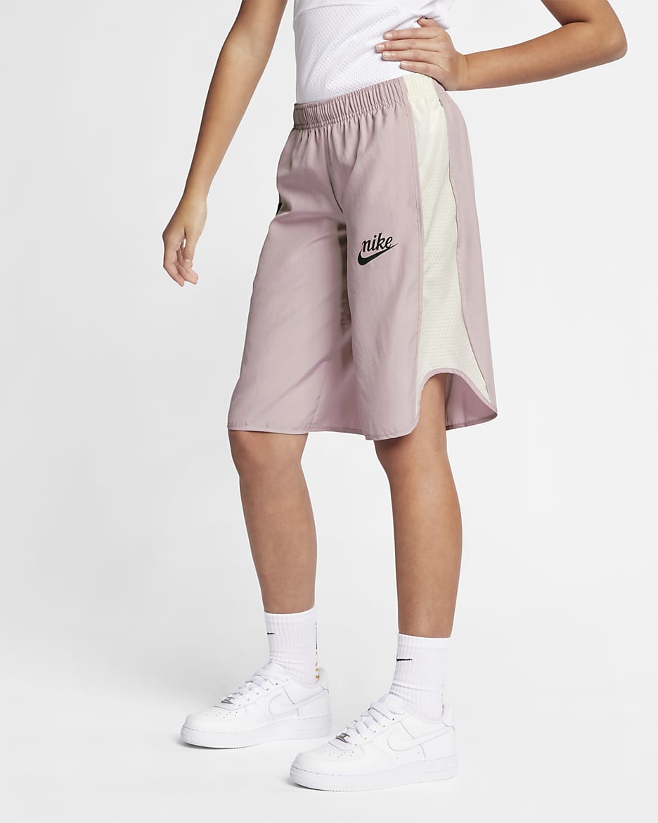 Jupe-culotte Nike Sportswear pour Fille plus âgée - Plum Chalk