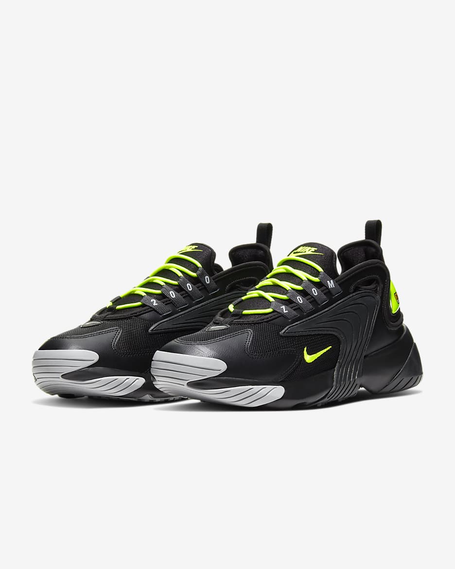 Nike Zoom 2K Men's Shoes - Black/Anthracite/Wolf Grey/Volt