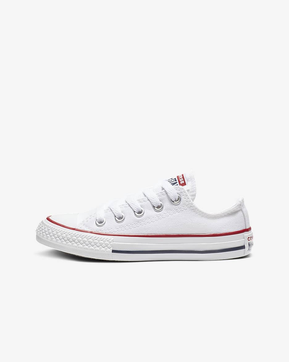 Converse Chuck Taylor All Star Low Top Little Kids' Shoe  - White