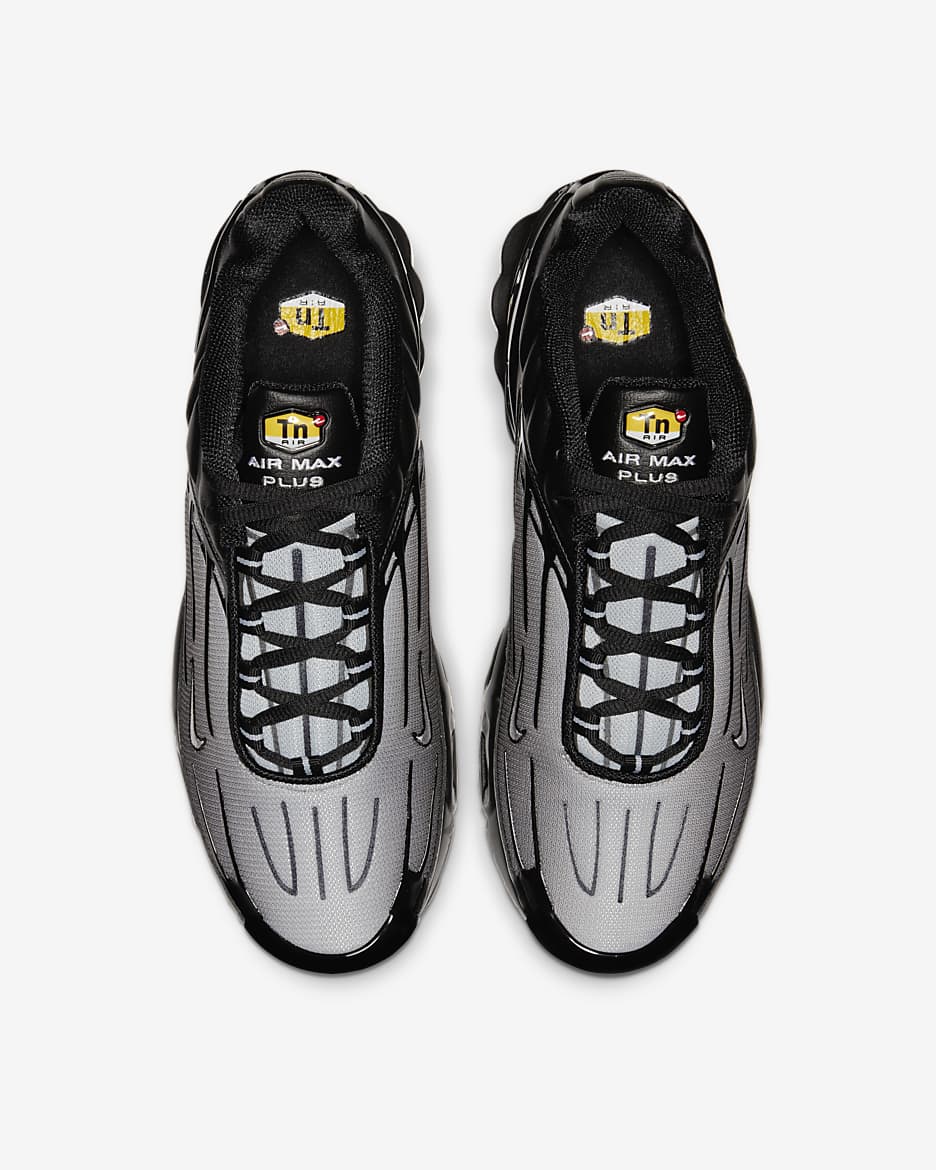 Nike Air Max Plus III Zapatillas - Hombre - Negro/Negro/Wolf Grey
