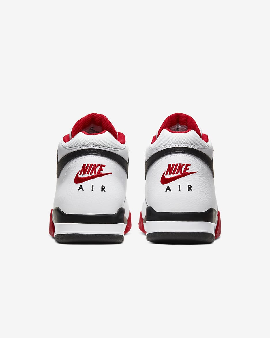 รองเท้าผู้ชาย Nike Flight Legacy - ขาว/University Red/ดำ