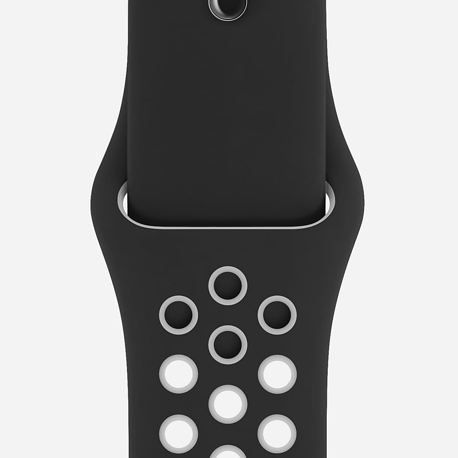 Apple Watch Nike Sport Band (38 mm) - Schwarz/Weiß