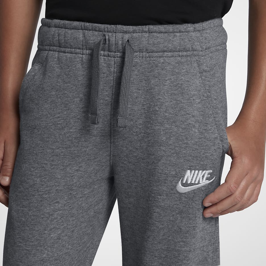 Nike Sportswear tracksuit til store barn (gutt) - Carbon Heather/Svart/Hvit