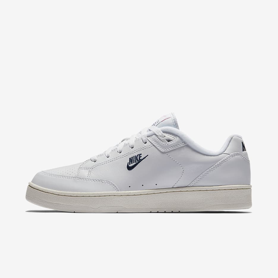 Nike Grandstand II Men's Shoes - White/Sail/Arctic Punch/Navy