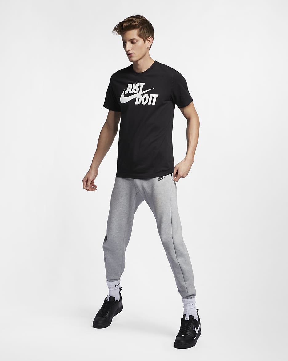 Nike Sportswear JDI T-skjorte til herre - Svart/Hvit