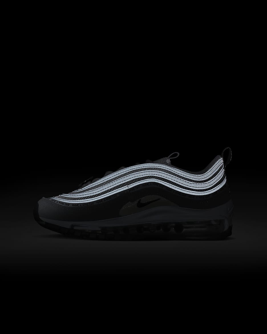 Chaussure Nike Air Max 97 SE pour Enfant plus âgé - Dark Grey/Wolf Grey/Blanc/Noir