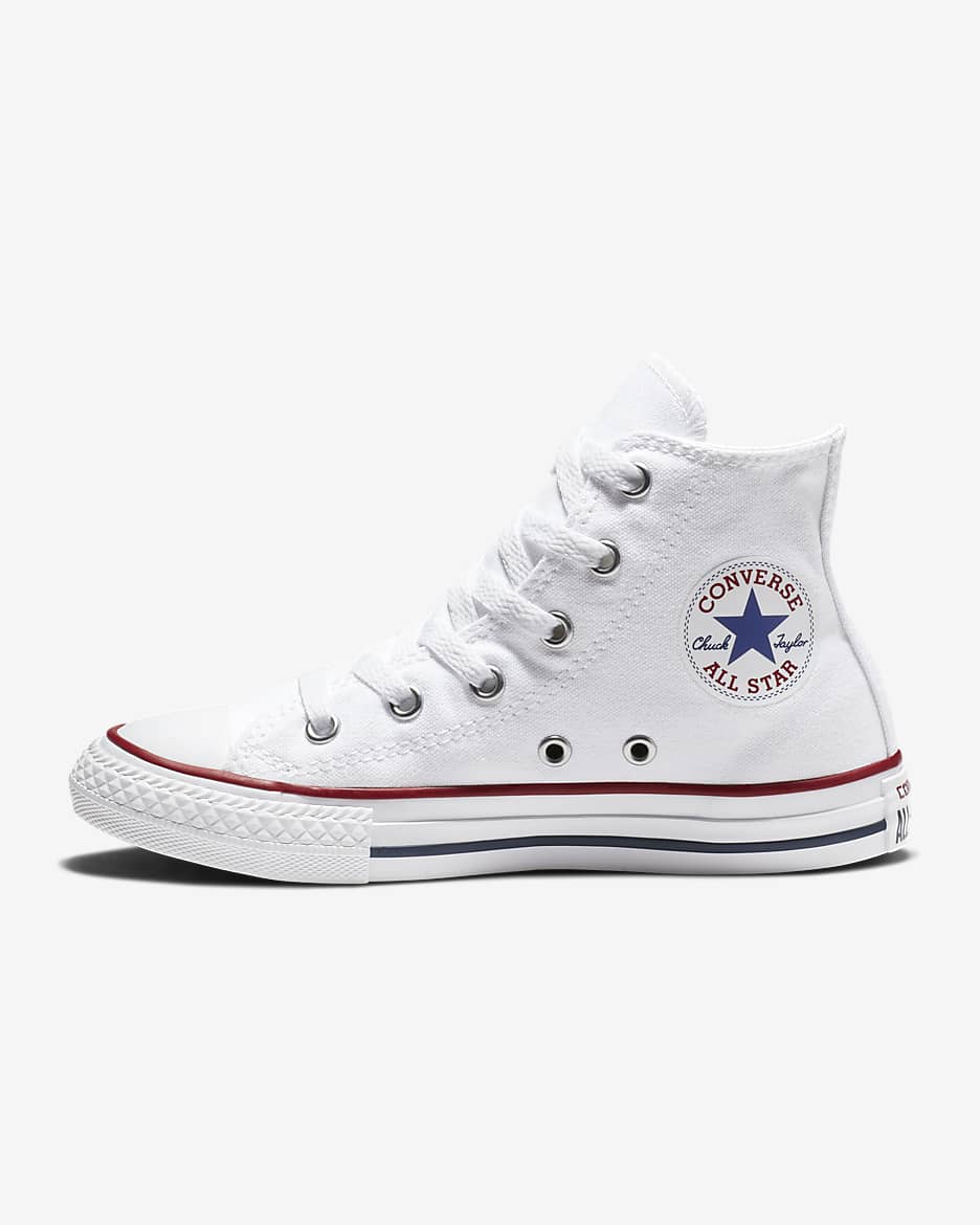 Converse Chuck Taylor All Star High Top Little Kids' Shoe  - White