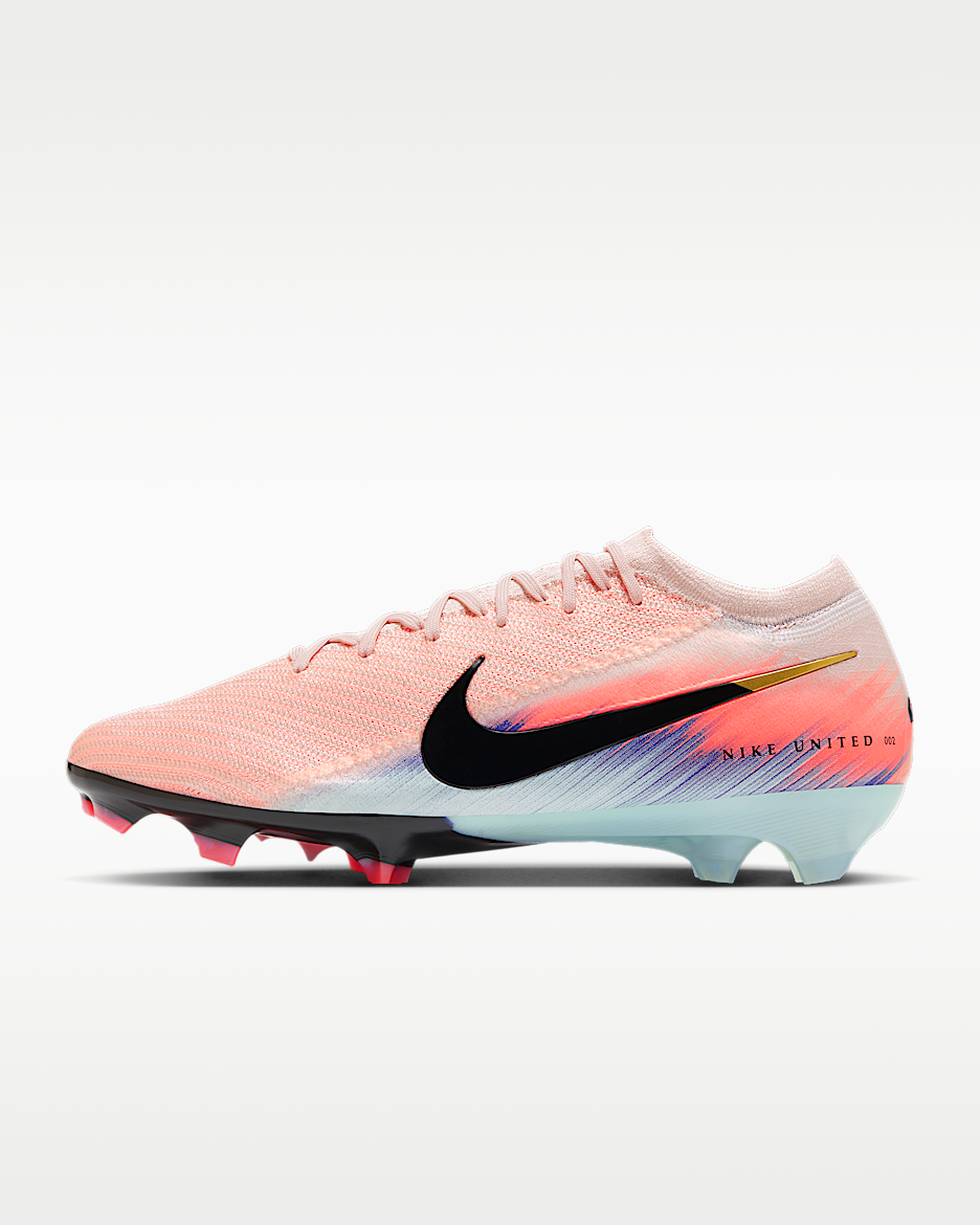Мужские бутсы Nike United Mercurial Vapor 16 Elite Firm-Ground Low-Top Soccer Cleats — фото 9