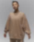 Low Resolution เสื้อวอร์มคอกลมฟอกสีผู้หญิง Jordan Flight Fleece