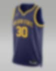 Low Resolution Golden State Warriors Statement Edition Jordan Dri-FIT NBA Swingman-trøje til mænd