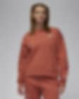 Low Resolution Jordan Brooklyn Fleece kerek nyakkivágású női pulóver