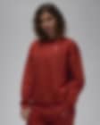 Low Resolution Jordan Brooklyn Fleece-sweatshirt med rund hals til kvinder