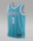 Low Resolution Charlotte Hornets Icon Edition 2022/23 Jordan Dri-FIT NBA Swingman Jersey för män