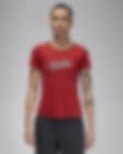 Low Resolution Jordan T-Shirt in schmaler Passform für Damen