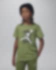 Low Resolution Jordan Jumpman Flight Sprayed Tee-T-shirt til mindre børn