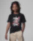 Low Resolution Jordan Jumpman Flight Sprayed Tee Big Kids T-Shirt