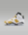 Low Resolution Air Jordan 6 Retro "Yellow Ochre" Big Kids' Shoes