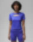 Low Resolution Γυναικεία μπλούζα με άνοιγμα σε σχήμα σταγόνας Jordan Sport
