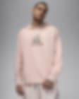 Low Resolution Jordan Dri-FIT Sport-fleecesweatshirt med hætte og grafik til mænd