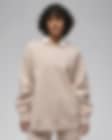 Low Resolution Jordan Flight Fleece Damen-Sweatshirt mit Rundhalsausschnitt