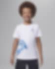 Low Resolution Jordan Warped Galaxy Little Kids' Graphic T-Shirt