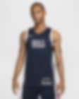 Low Resolution Męska koszulka do koszykówki Nike USAB Limited (wersja wyjazdowa)